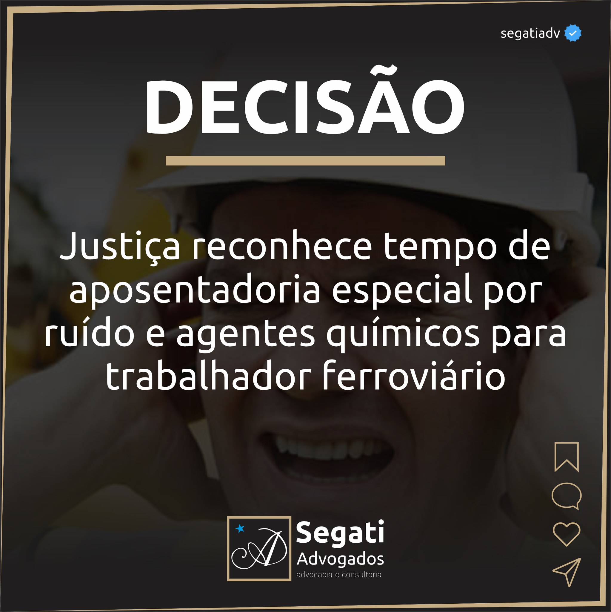 Justi&ccedil;a reconhece tempo de aposentadoria especial por ru&iacute;do e agentes qu&iacute;micos para trabalhador ferrovi&aacute;rio