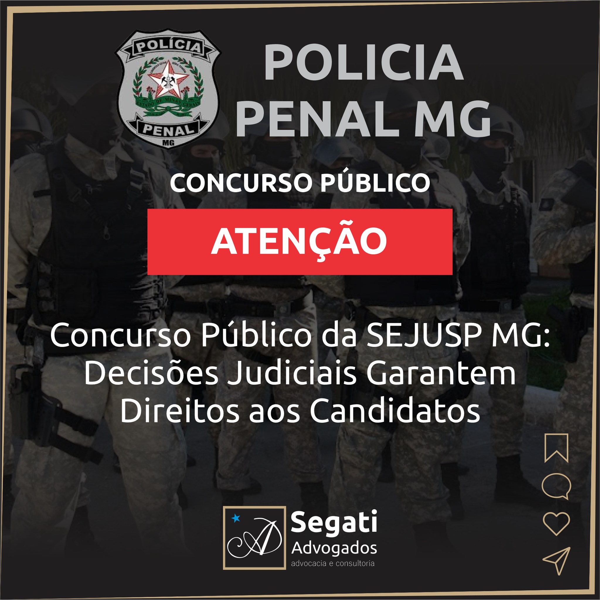 Concurso Público da SEJUSP MG: Decisões Judiciais Garantem Direitos aos Candidatos Concurso Policial Penal MG Edital 002/21 Decisões Favoráveis em Questões Anuladas e Correção de Redação