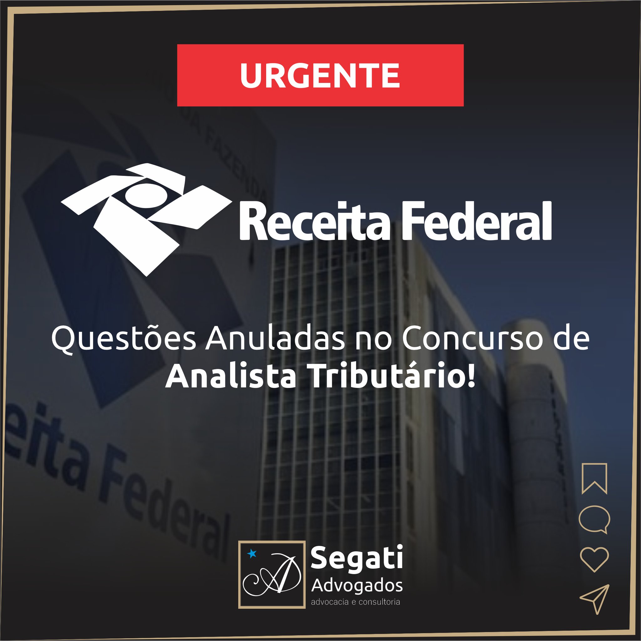  Questões Anuladas no Concurso de Analista Tributário!
