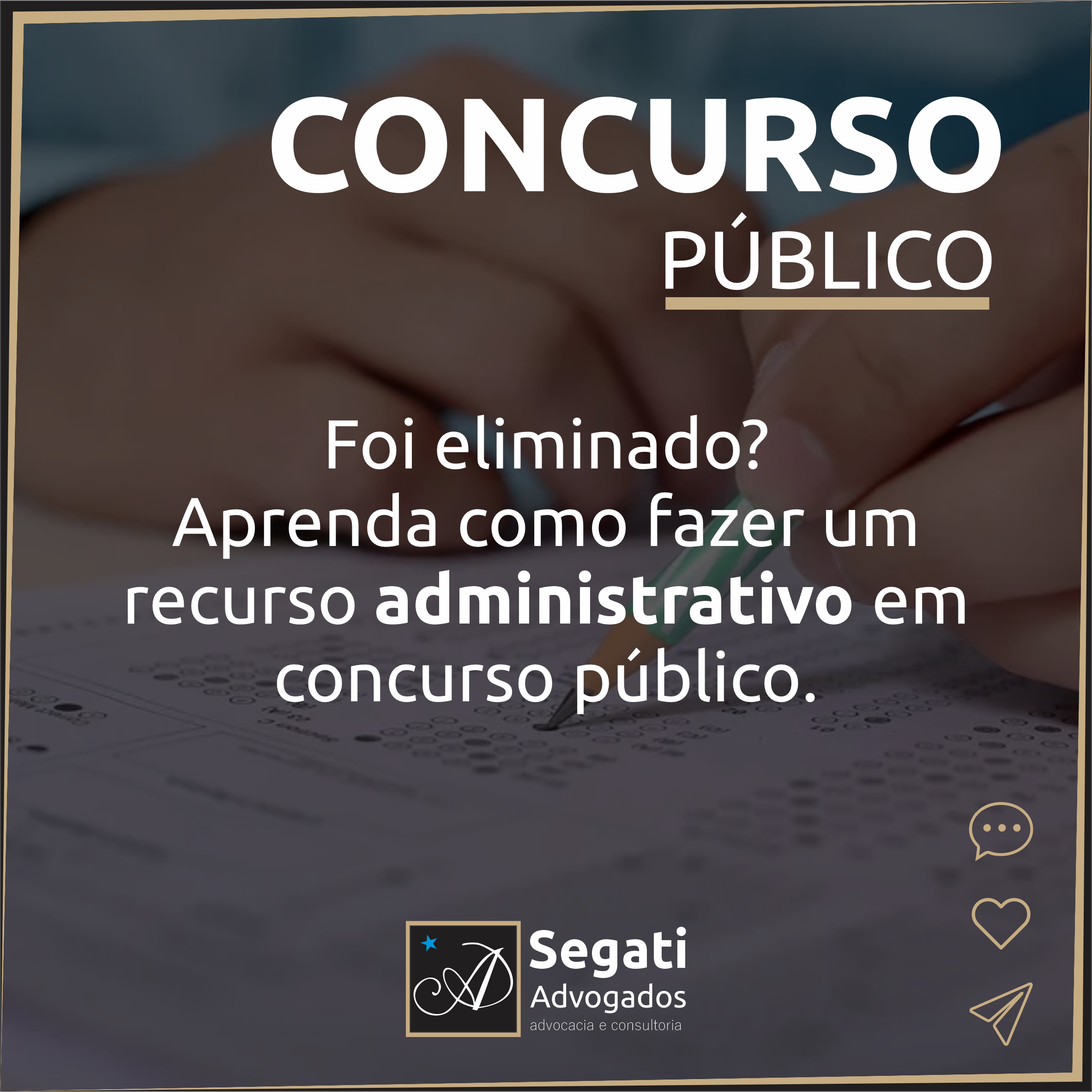 Foi eliminado?  Aprenda como fazer um recurso administrativo em concurso público.