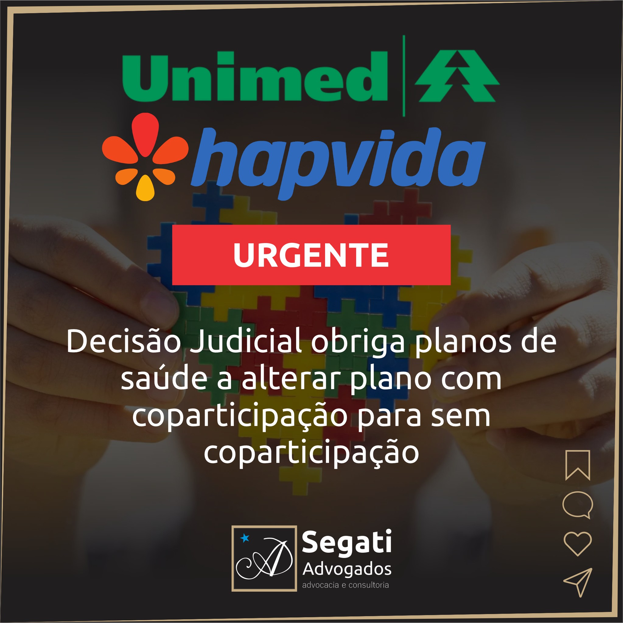 Decisão Judicial obriga planos de saúde a alterar plano com coparticipação para sem coparticipação