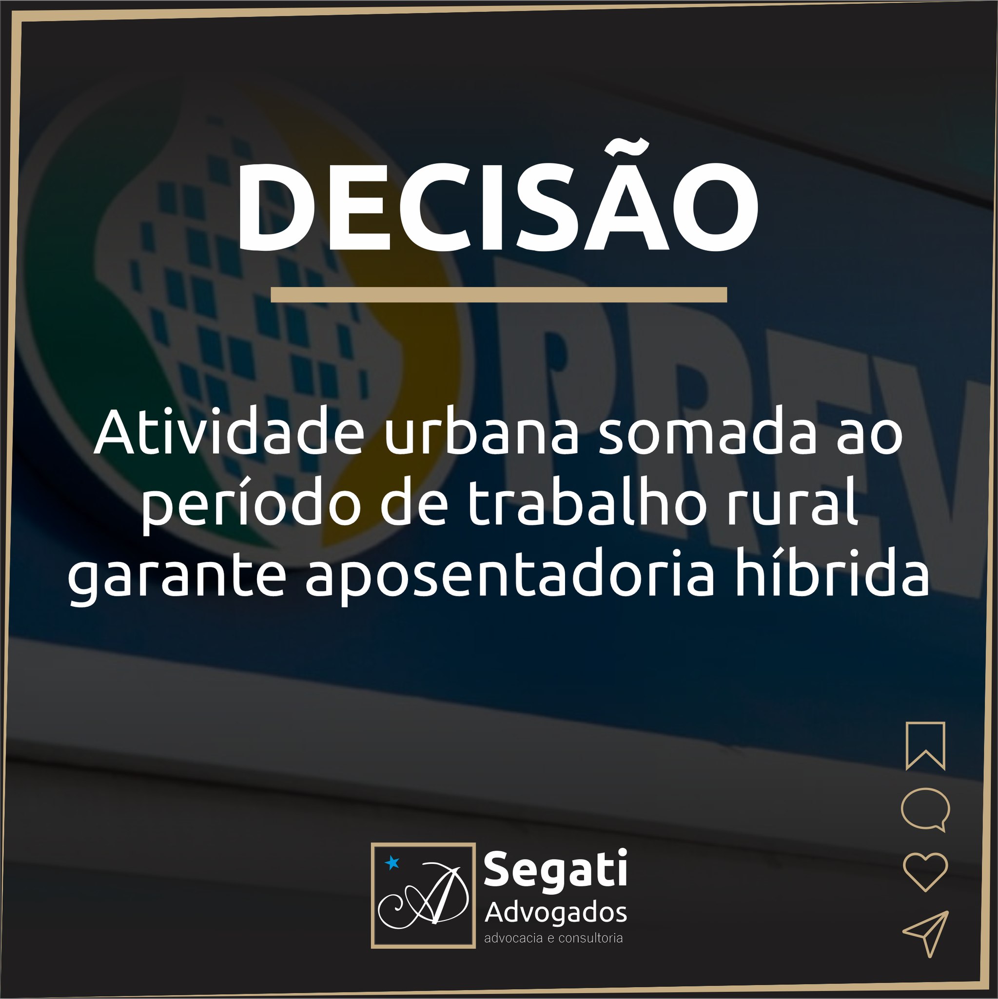 Atividade urbana somada ao período de trabalho rural garante aposentadoria híbrida