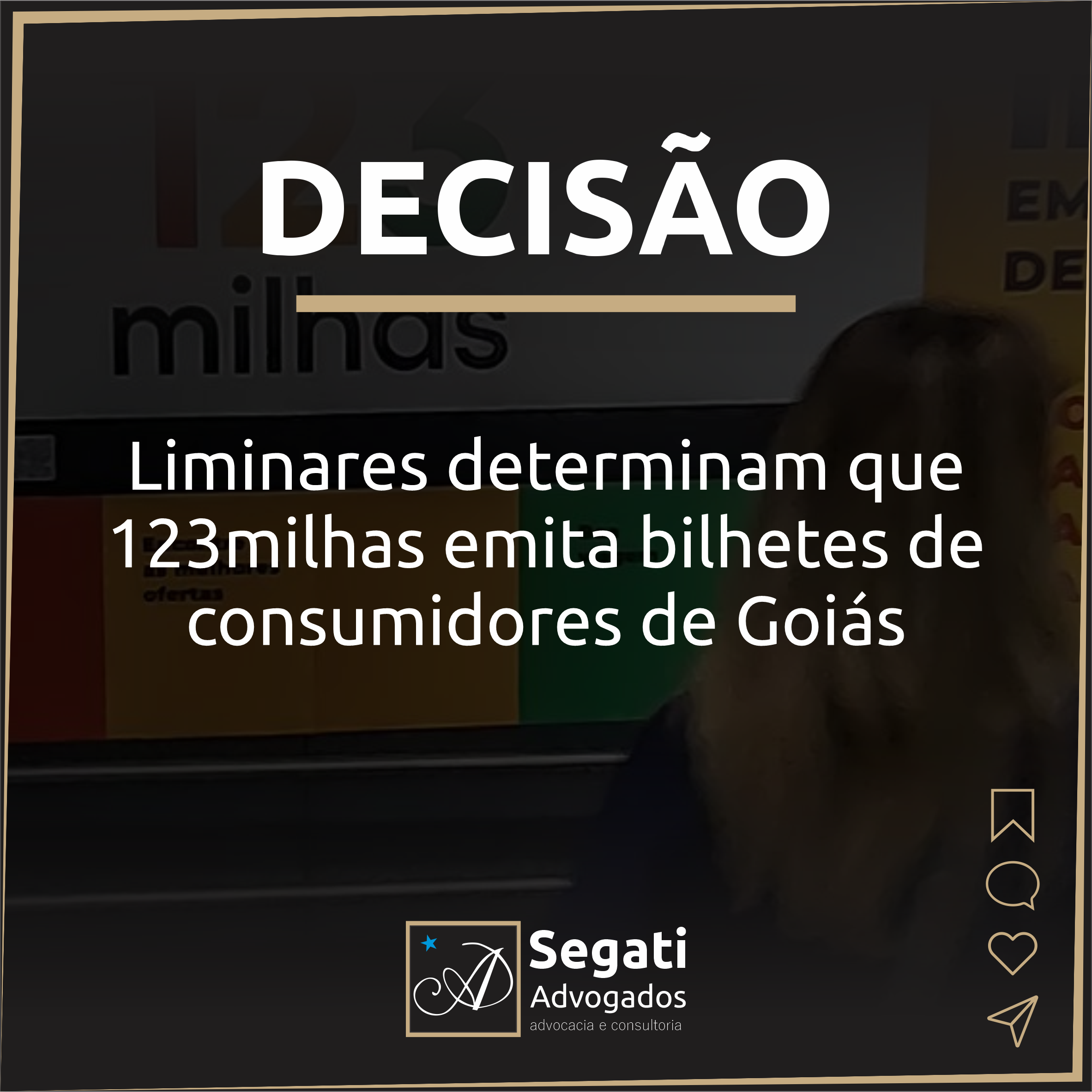 Liminares determinam que 123milhas emita bilhetes de consumidores de Goiás
