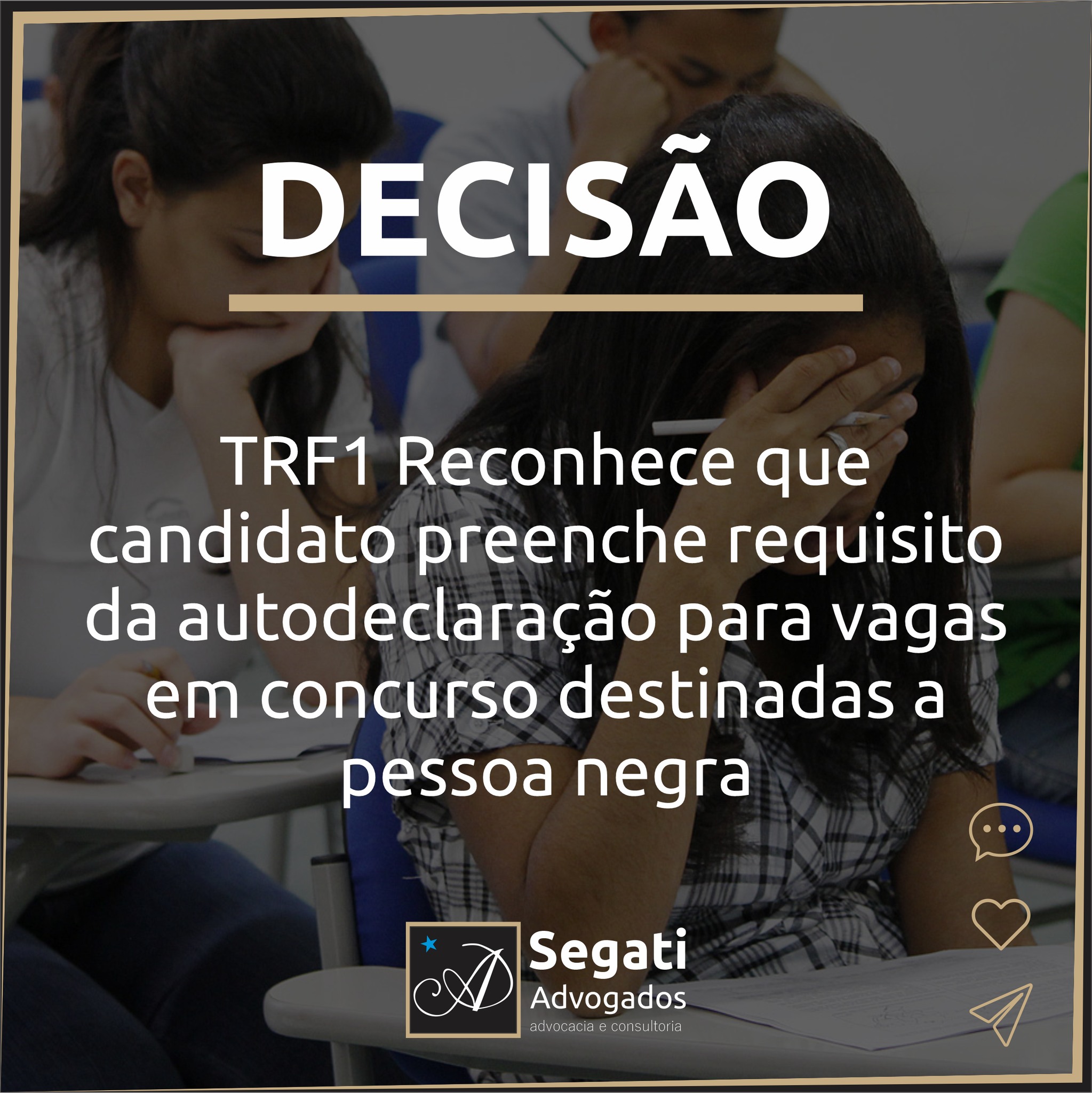 TRF1 Reconhece autodeclaração em concurso destinado a pessoa negra