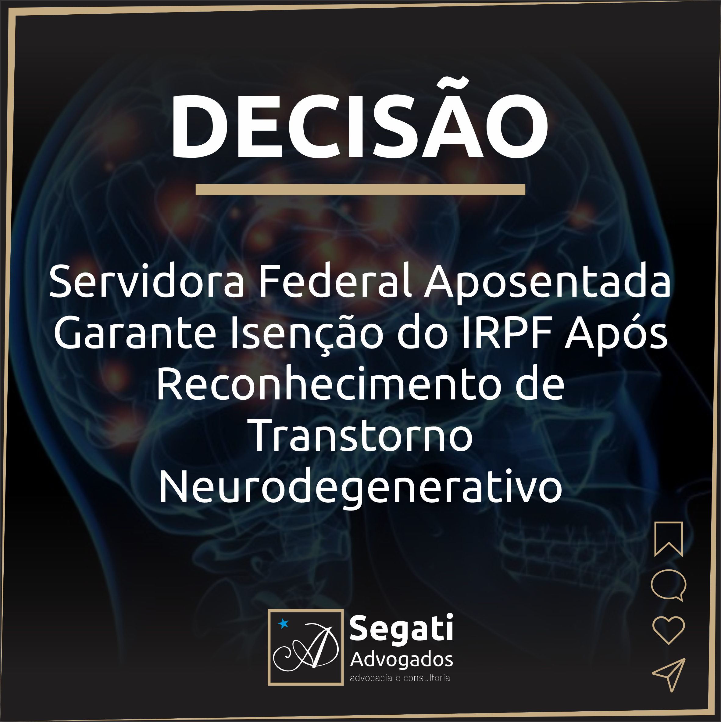 Servidora Federal Aposentada Garante Isenção do IRPF Após Reconhecimento de Transtorno Neurodegenerativo